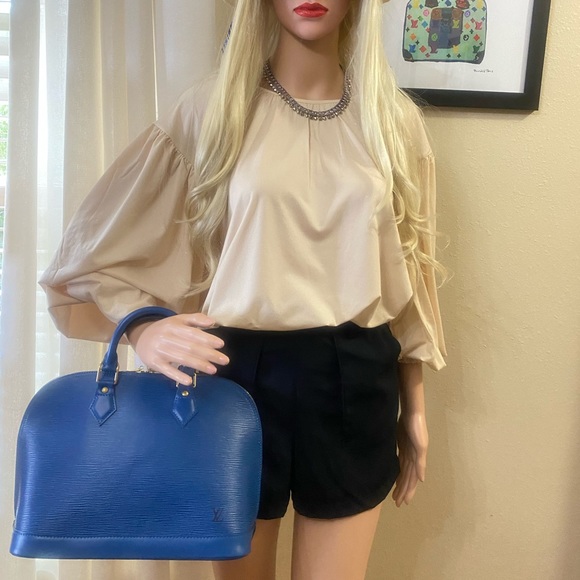 Louis Vuitton Alma Epi Blue PM - Picture 11 of 11